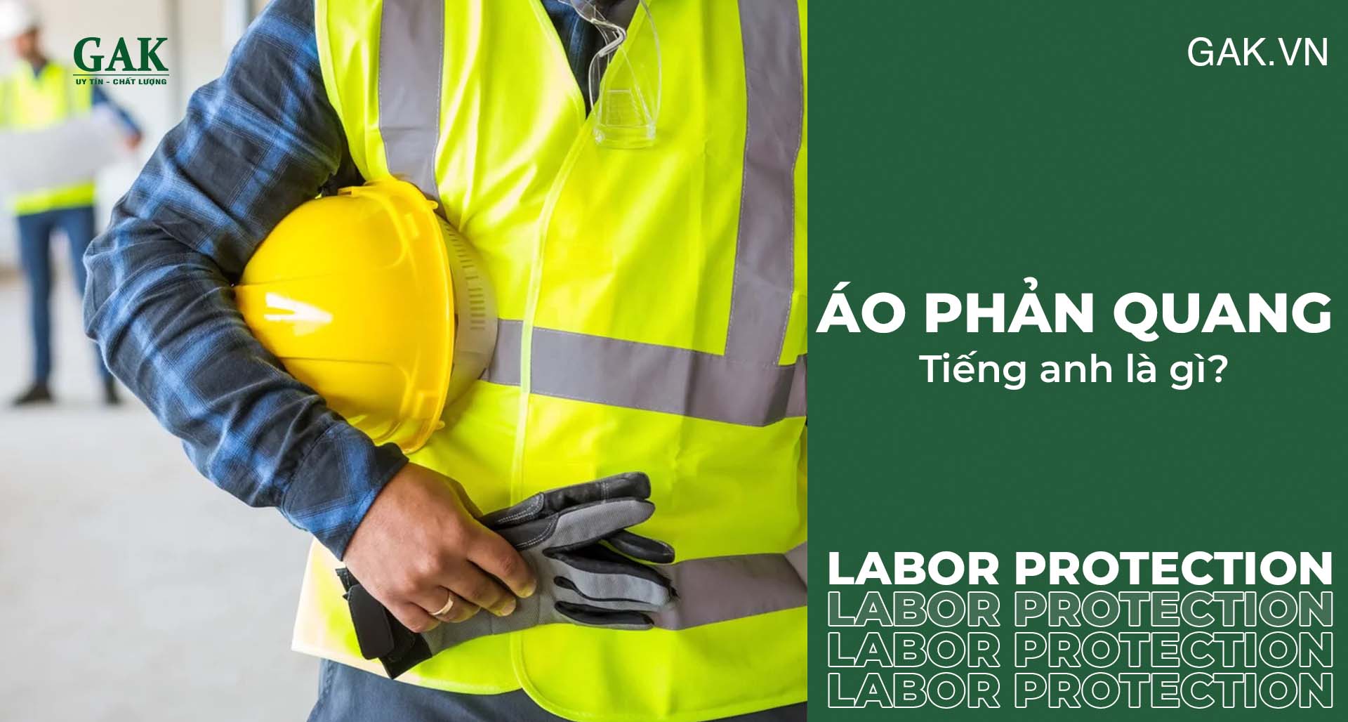 What is a safety vest in English? Specialized Terminology