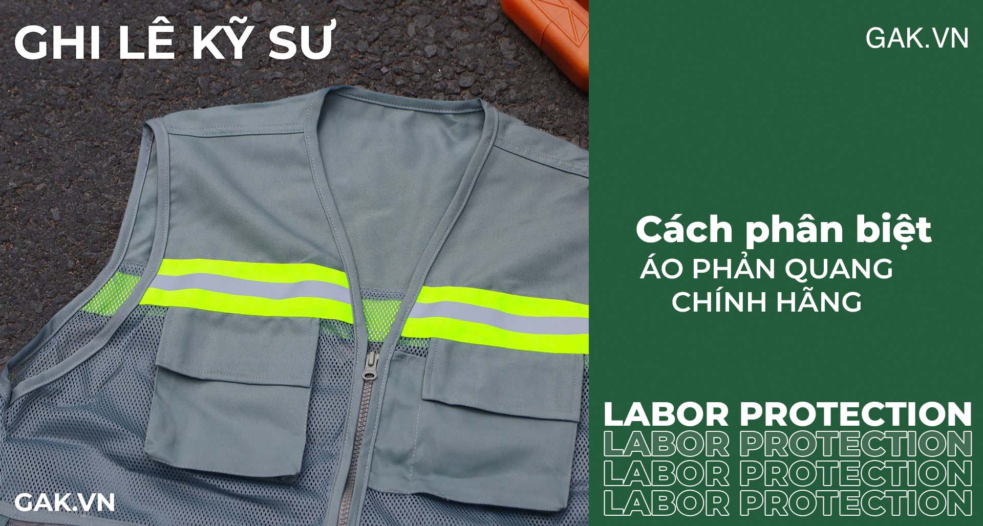 Cách phân biệt áo phản quang chính hãng và hàng nhái