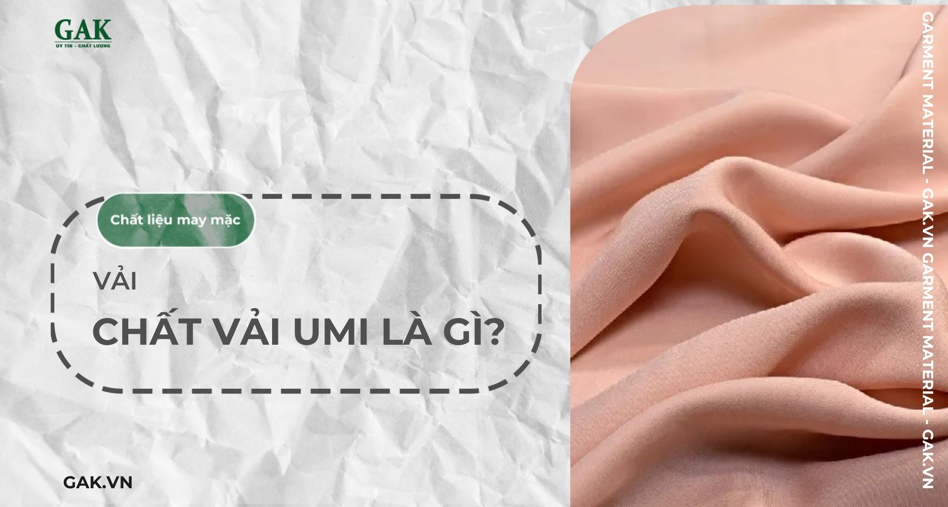 Chất vải umi là gì? Ưu nhược điểm, ứng dụng và cách bảo quản đúng cách