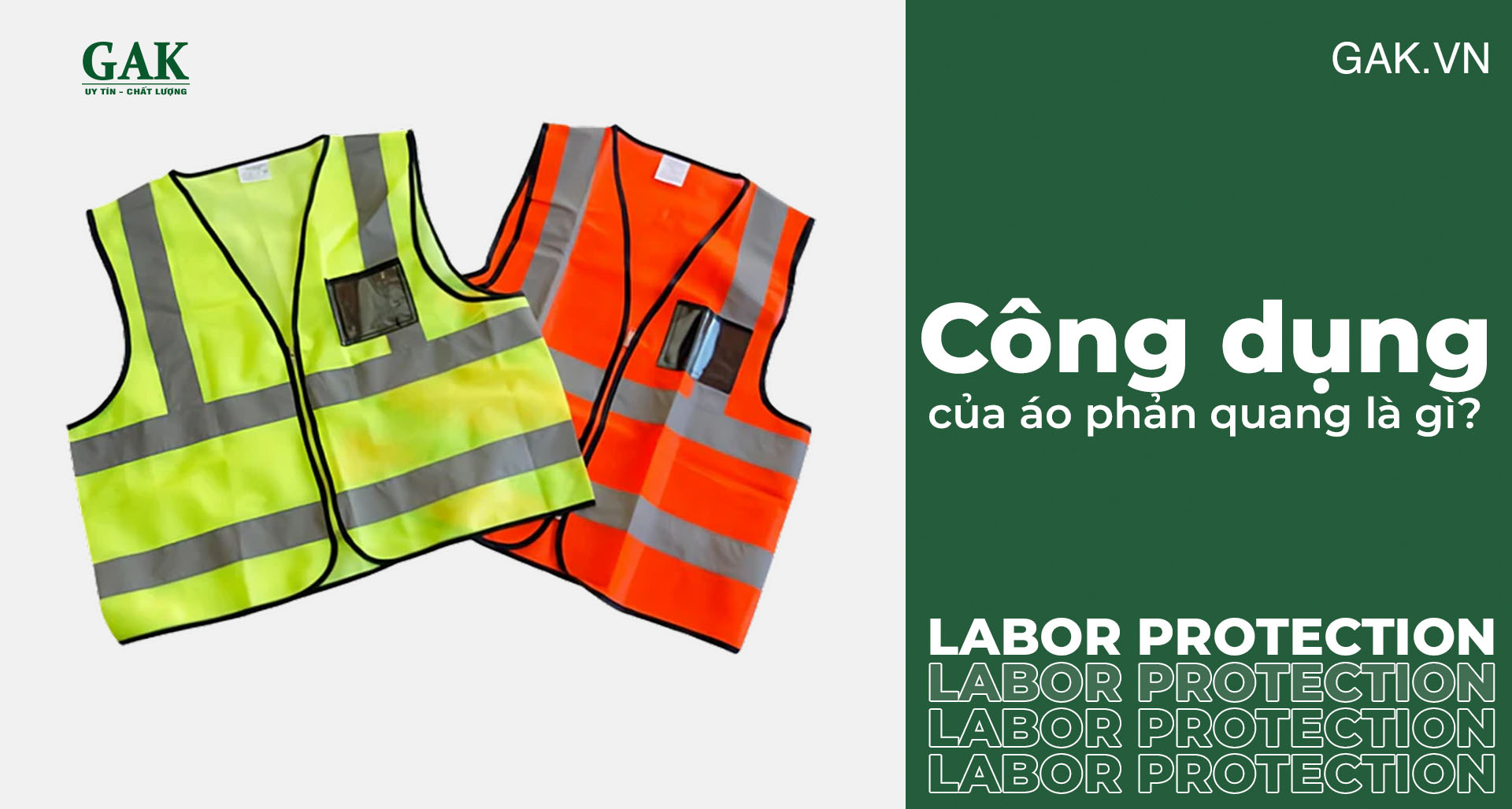 What is the Purpose of Reflective Safety Vests?