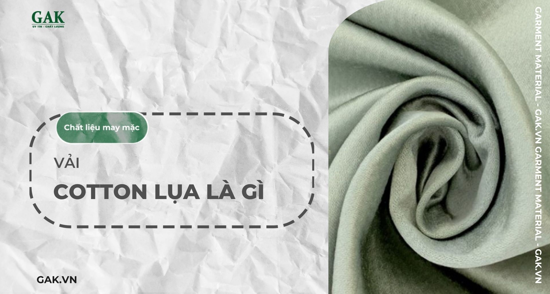Cotton lụa là gì? Có nên mua quần áo từ loại vải này không