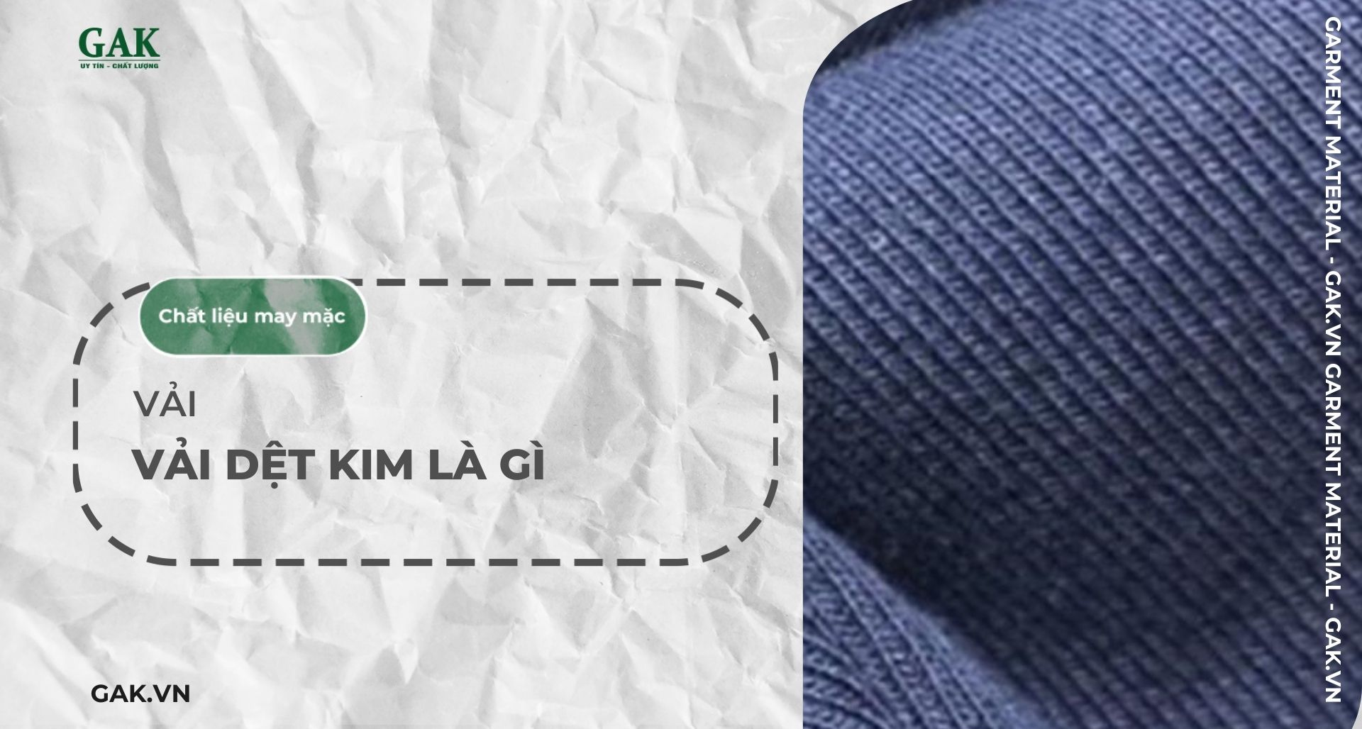 Vải dệt kim là gì? Thông tin tổng quan về chất liệu được ưa chuộng trong thời trang