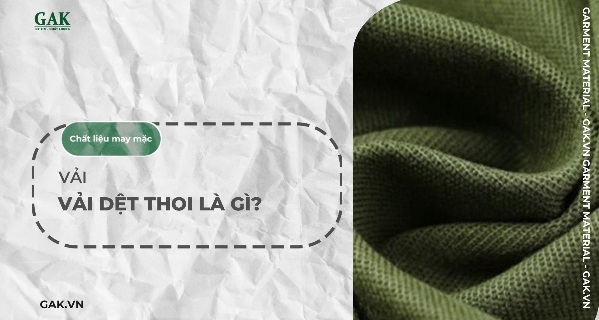 Vải dệt thoi là gì? Đặc điểm và ứng dụng trong đời sống