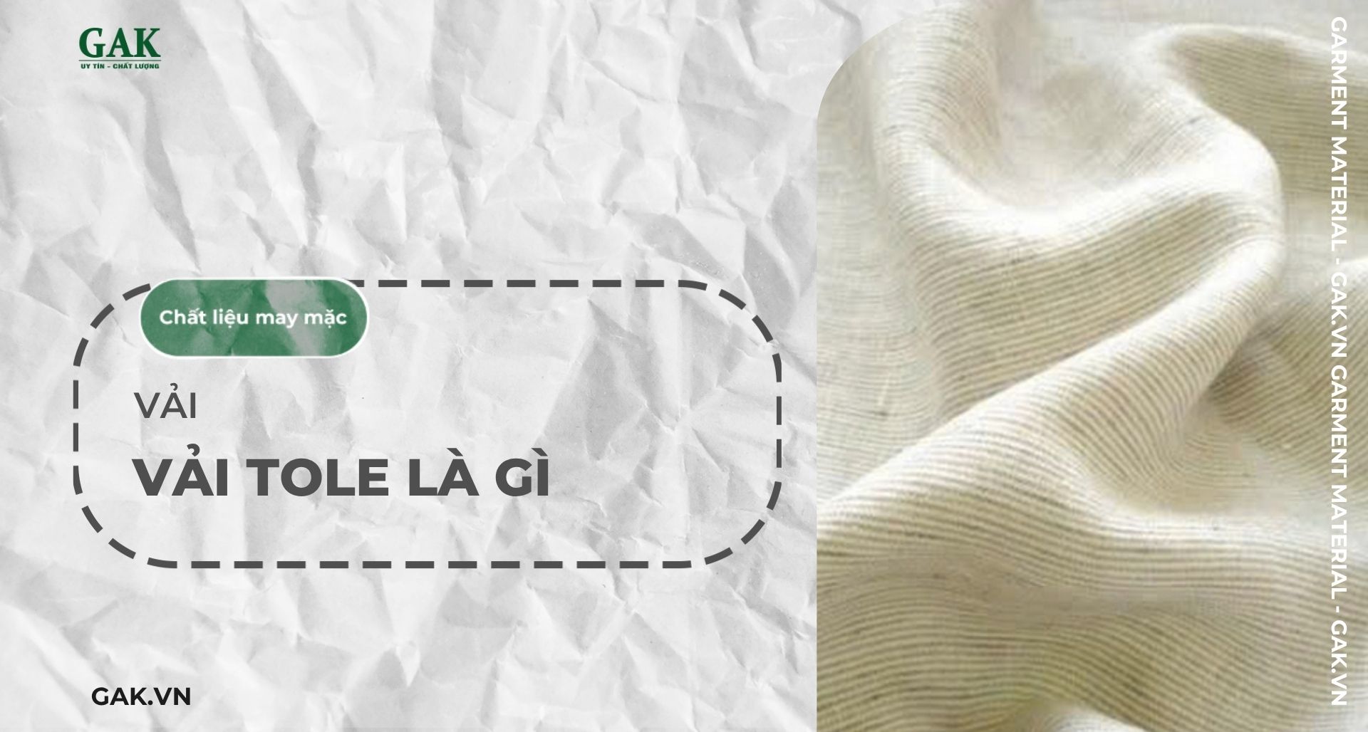 Vải tole là gì? Đặc điểm nổi bật mà bạn nên biết.