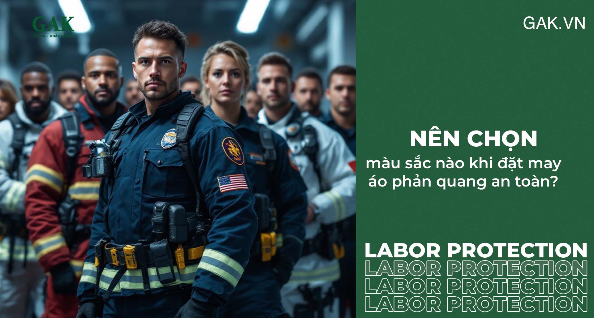 Nên chọn màu sắc nào khi đặt may áo phản quang an toàn?