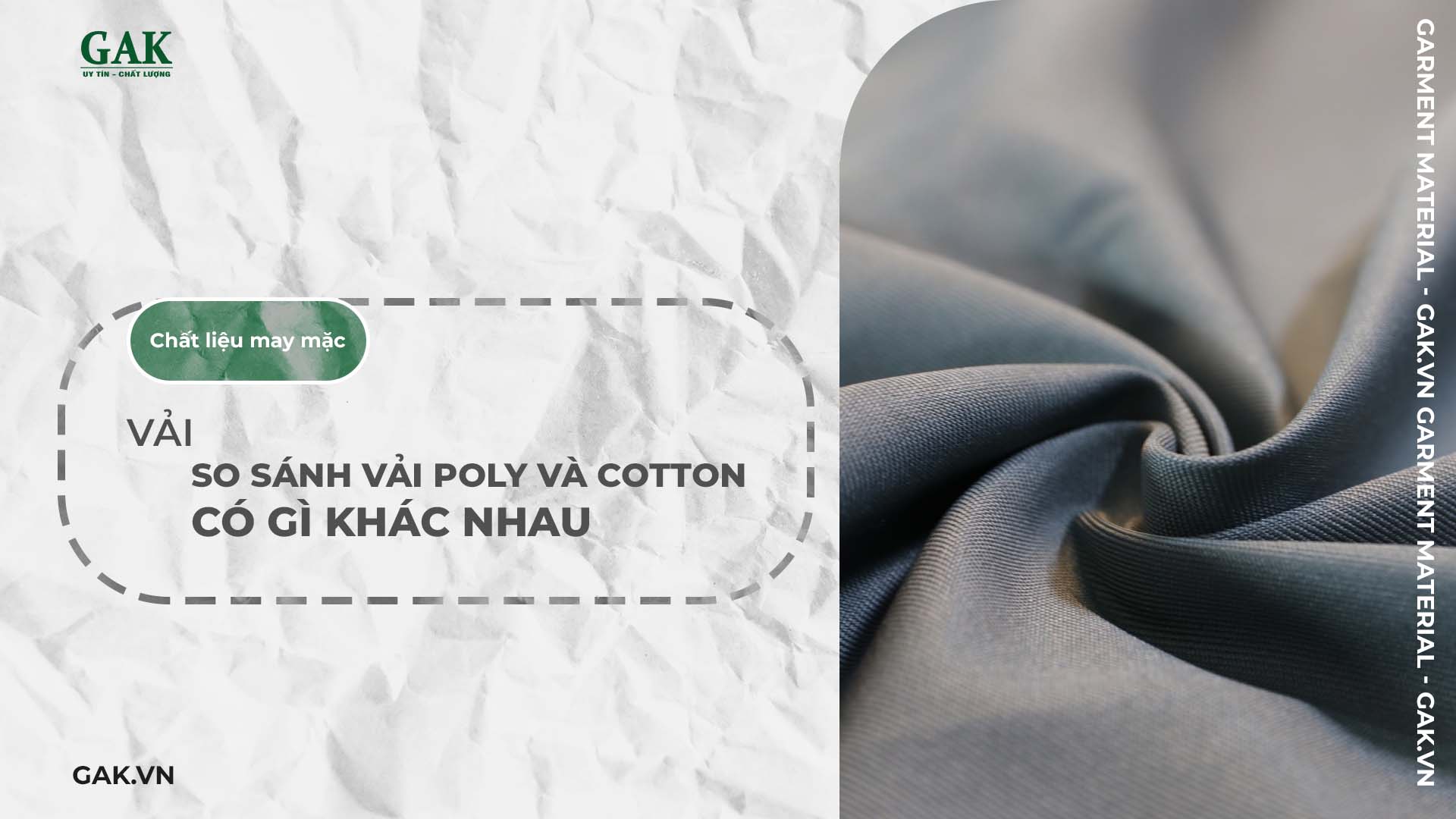 So sánh vải poly và cotton có gì khác nhau