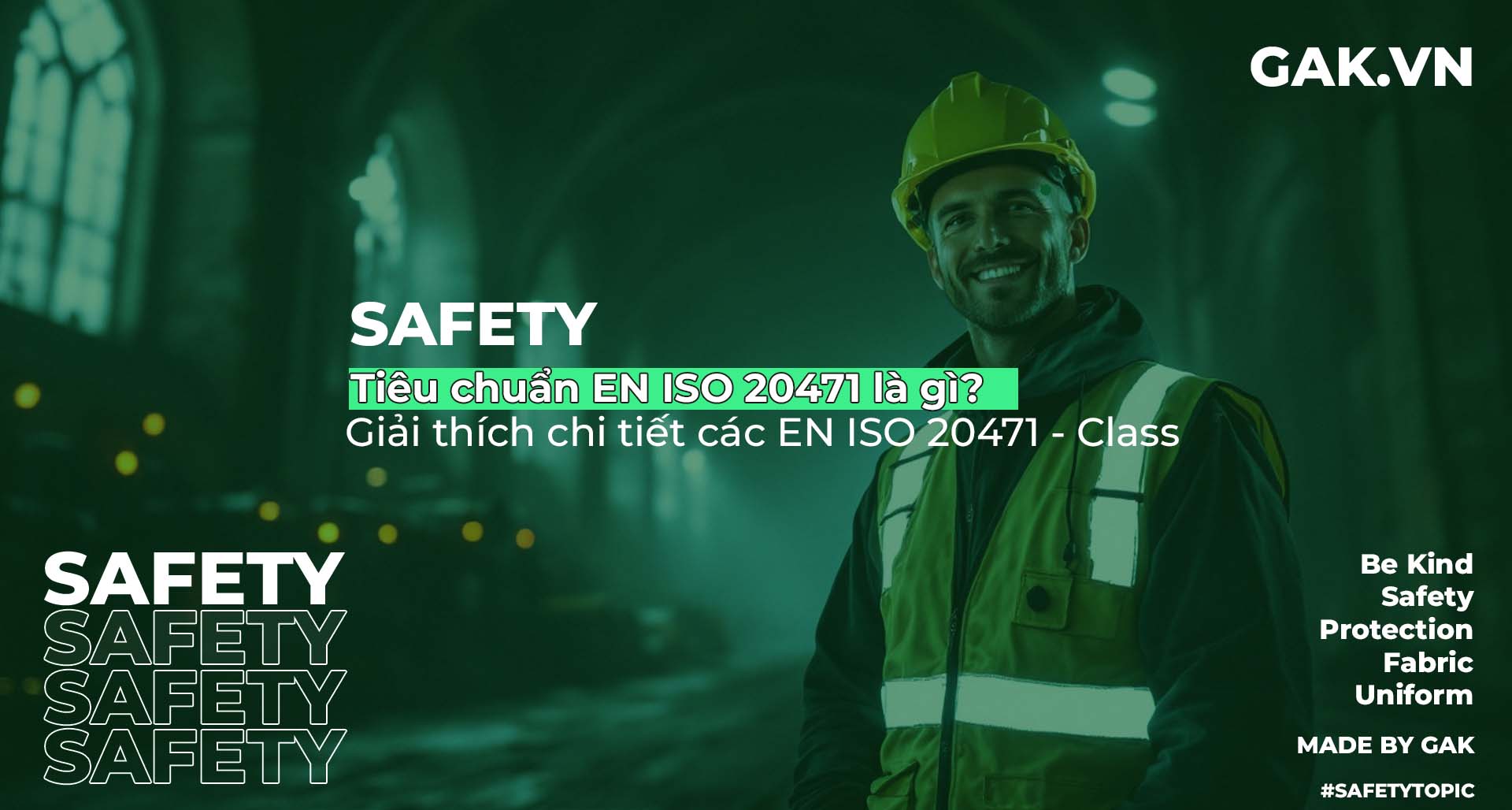 Tiêu chuẩn EN ISO 20471 là gì? Giải thích chi tiết các EN ISO 20471 - Class