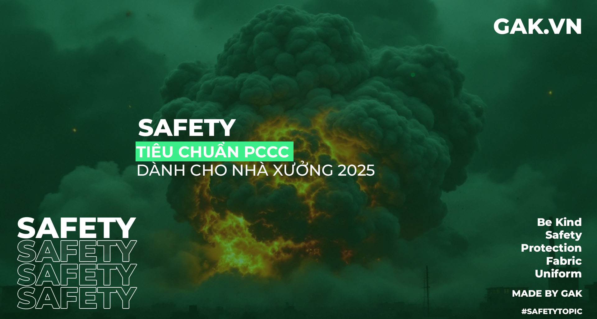 Tiêu chuẩn PCCC cho nhà xưởng mới nhất năm 2025