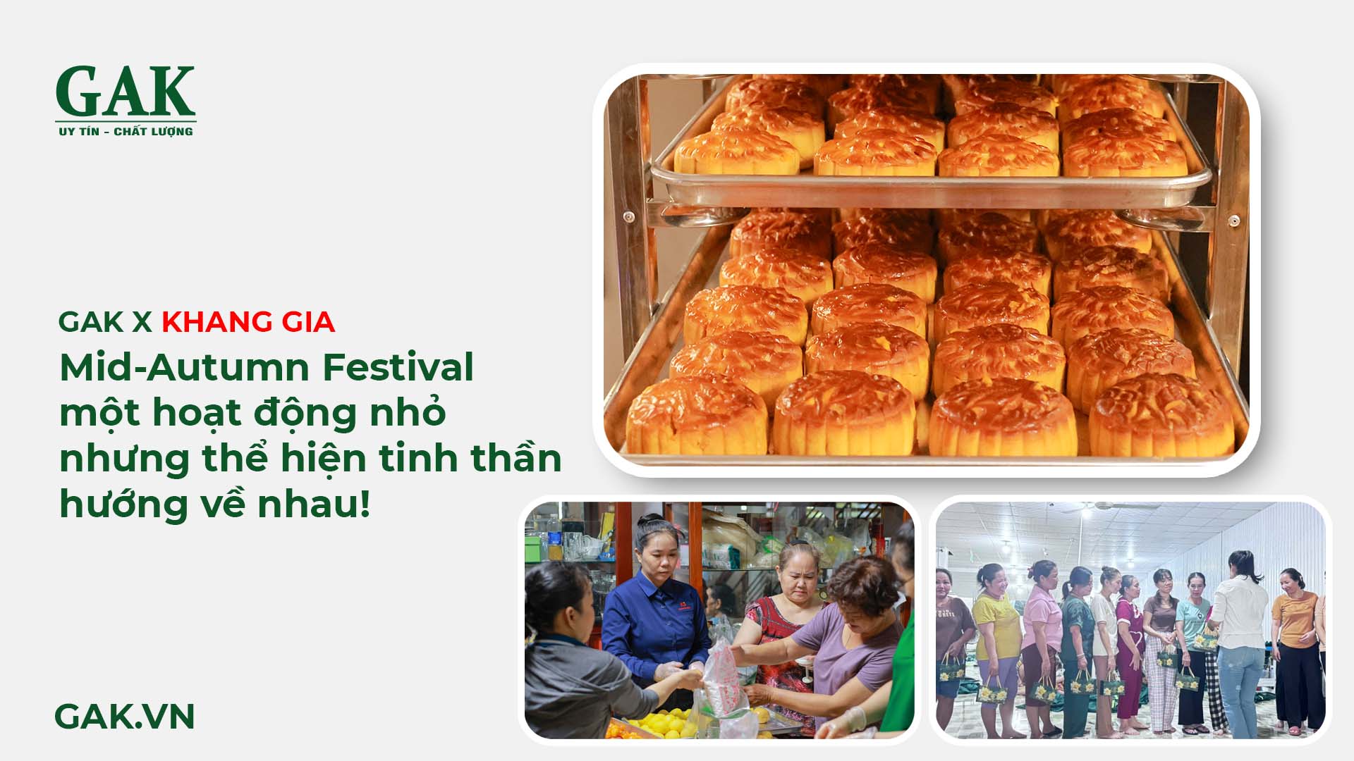 Mid-Autumn Festival - một hoạt động nhỏ nhưng thể hiện tinh thần hướng về nhau!