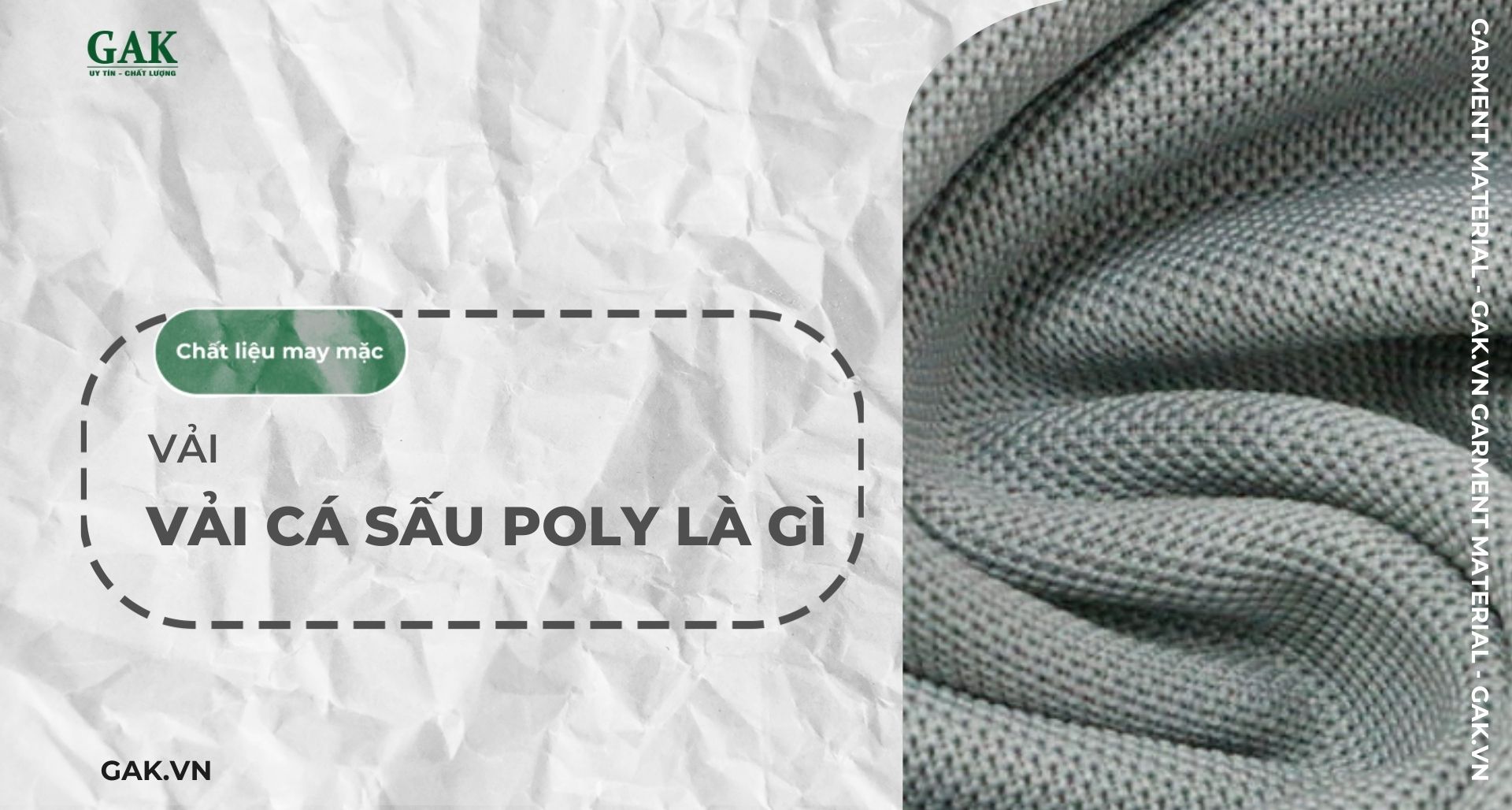 Vải thun cá sấu poly: Đặc điểm, phân loại và ứng dụng nổi bật