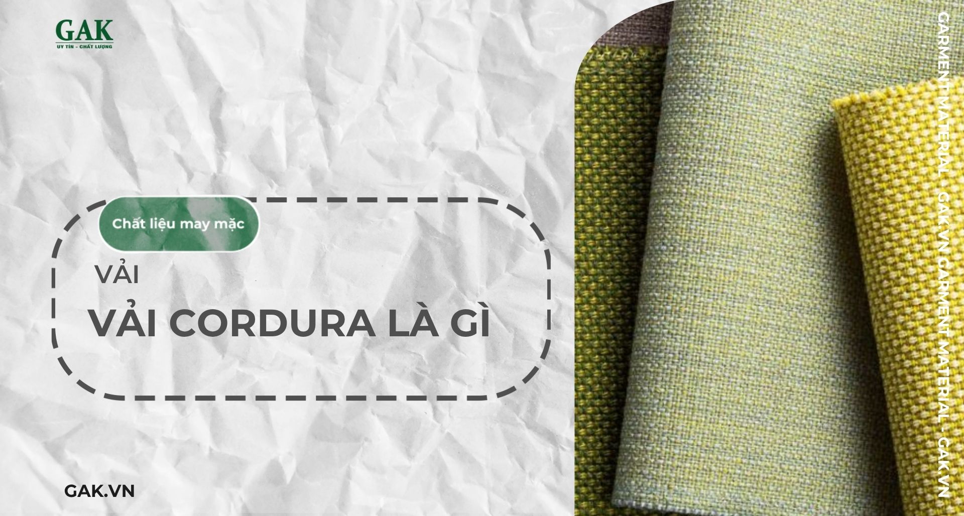 Thông tin tổng quan về vải Cordura là gì?