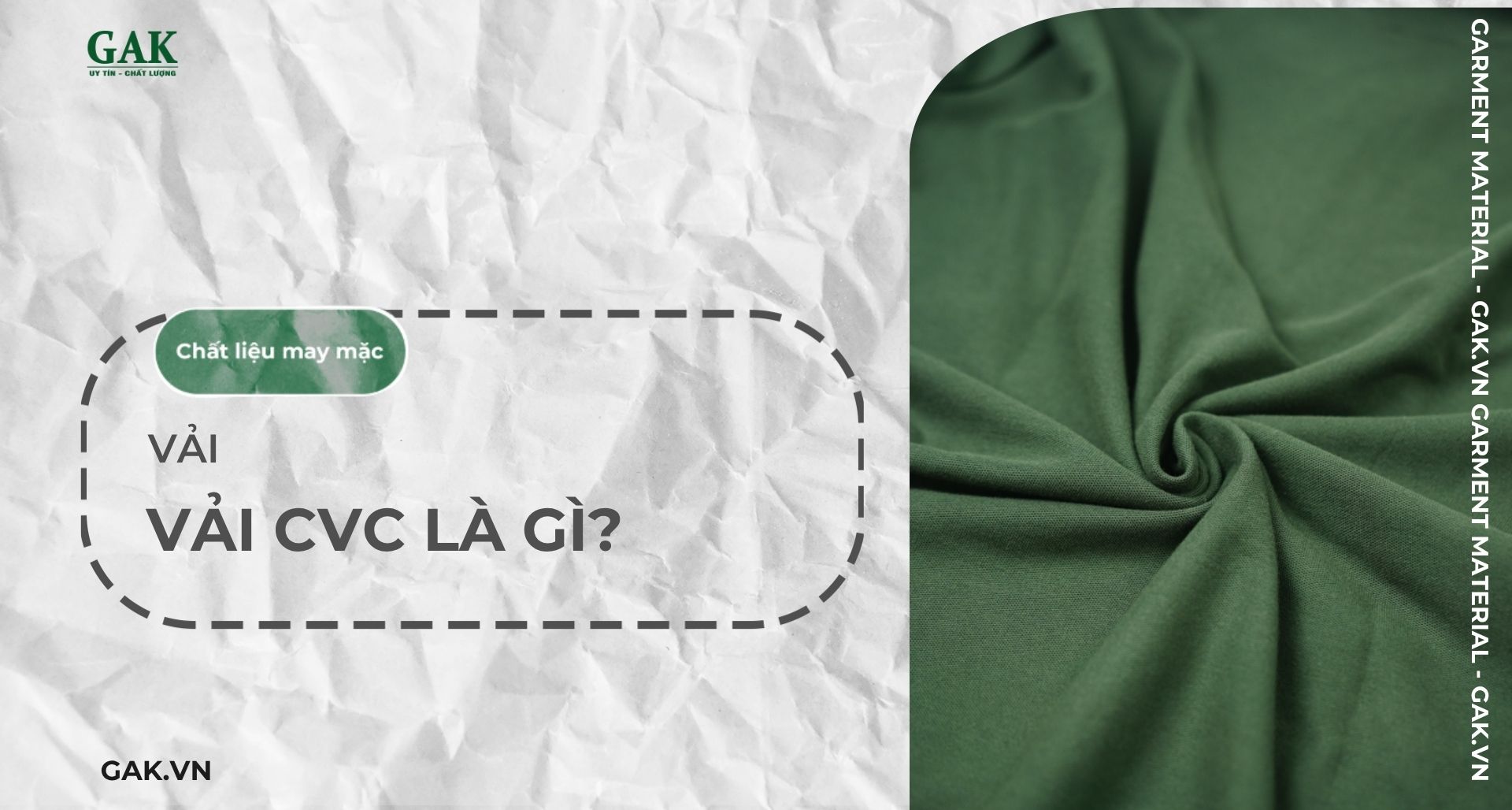 Vải CVC là gì? Ưu điểm nào giúp loại vải này được ứng dụng phổ biến?