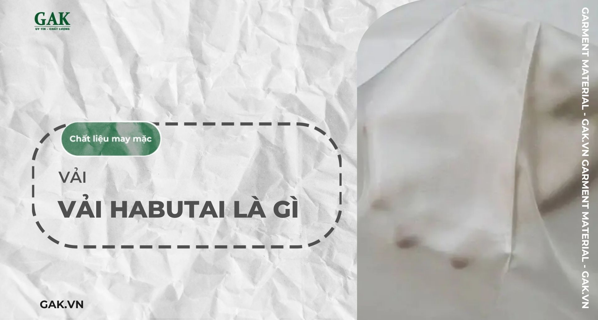 Vải Habutai là gì? Tổng hợp thông tin từ A - Z về loại vải này