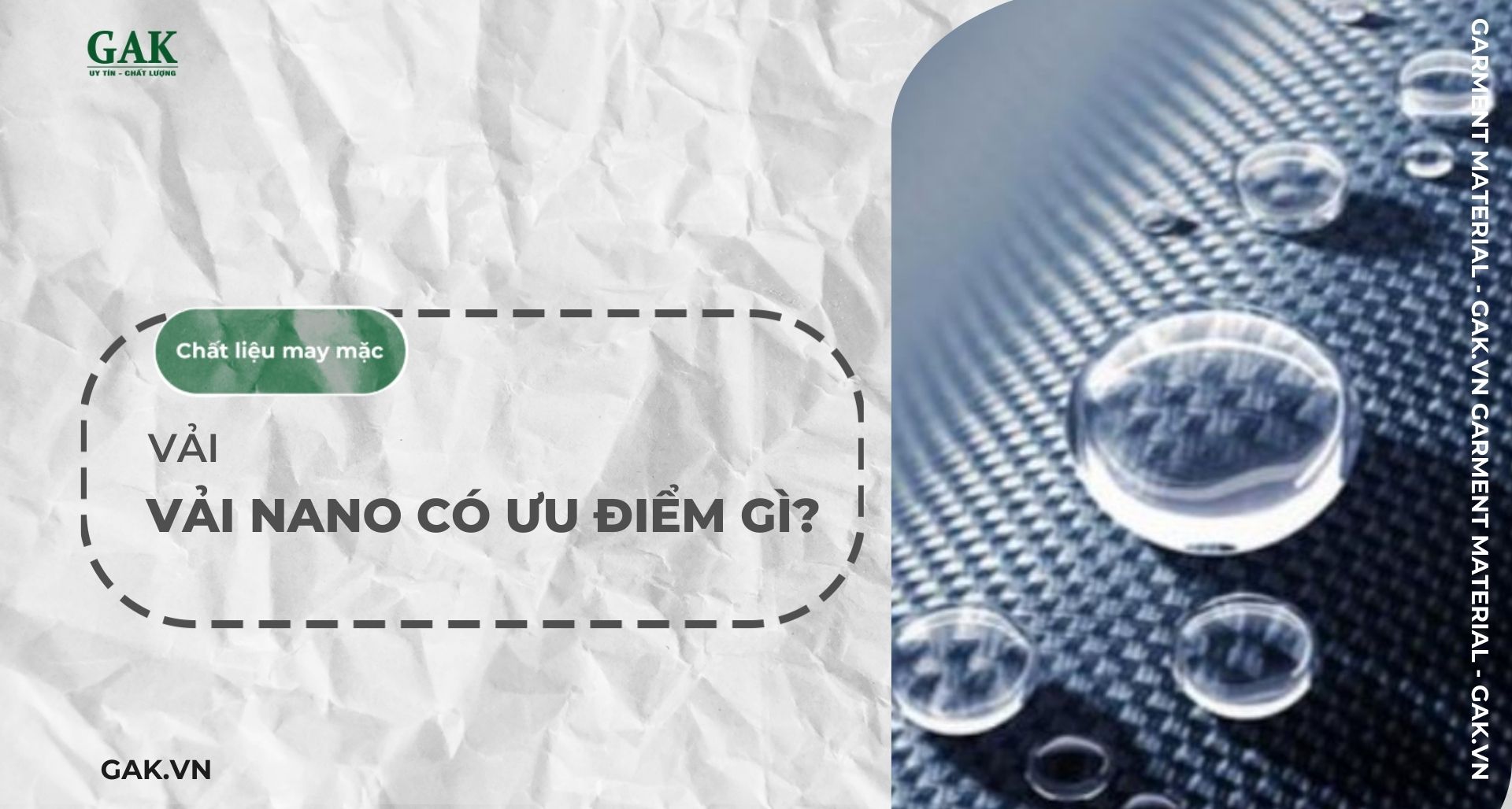 Vải nano có ưu điểm gì? Tại sao đây là chất liệu của tương lai?