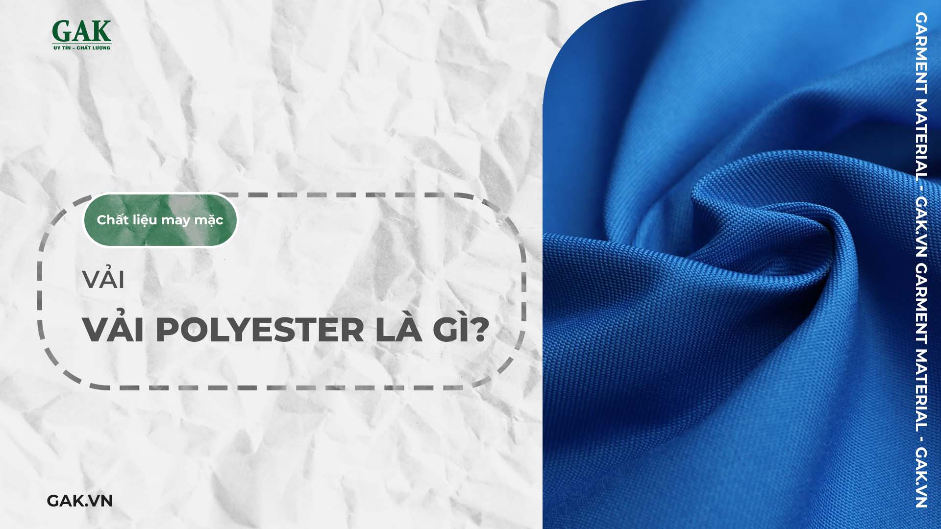Vải Polyester là gì? Phân tích đặc tính và ưu điểm