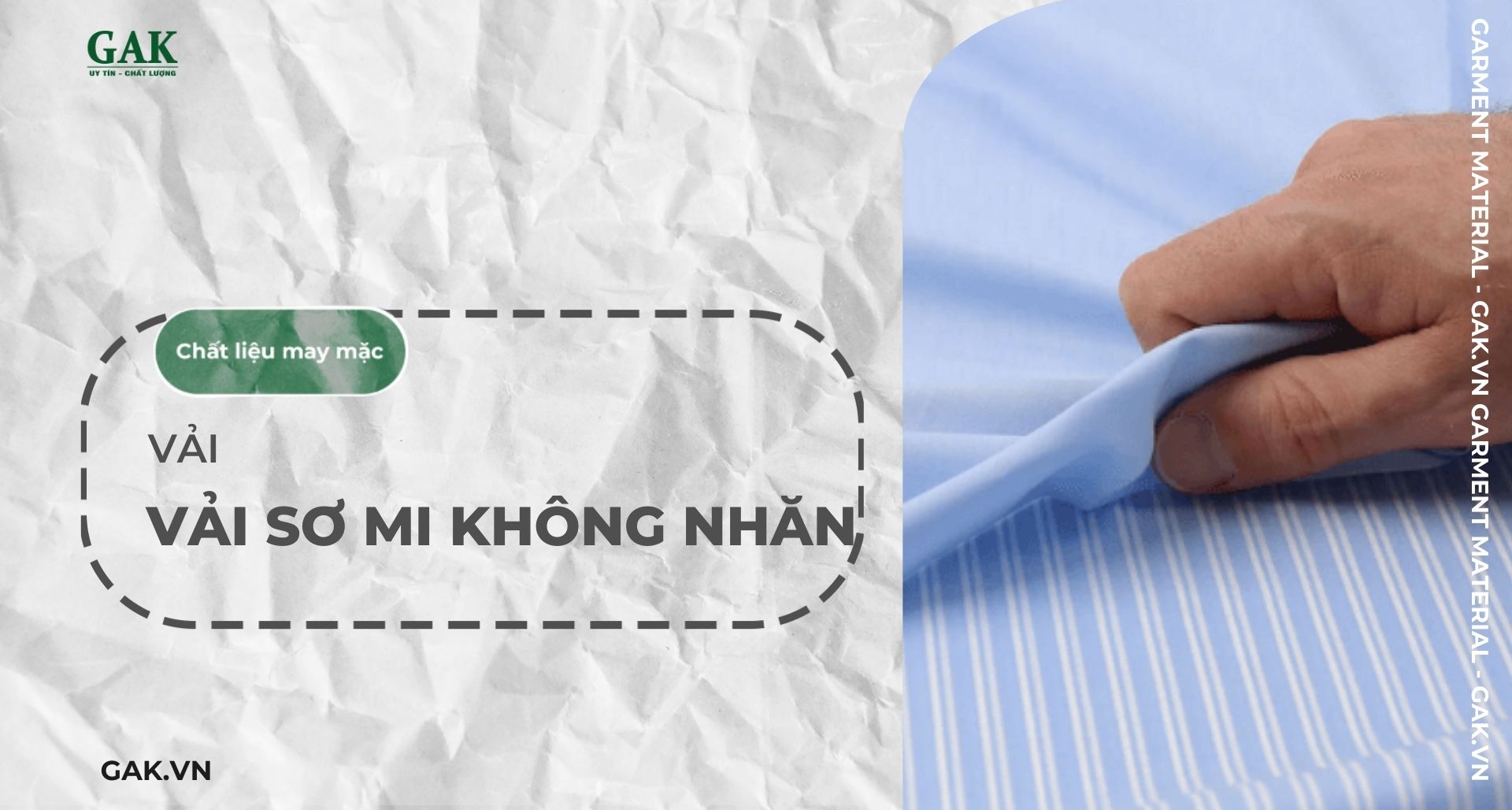 Top 9+ loại vải sơ mi "không nhăn" giúp bạn luôn phẳng phiu, tự tin