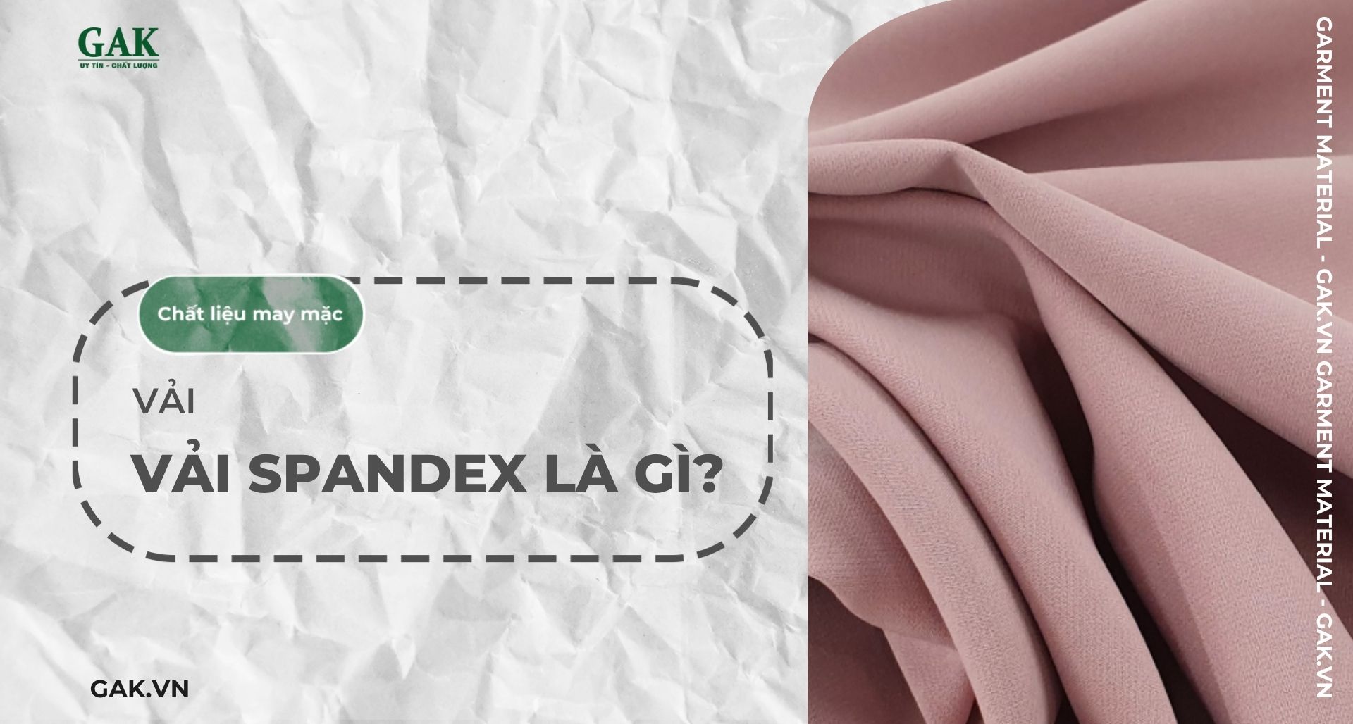 Vải Spandex: Phân loại, Ưu nhược điểm của loại vải này