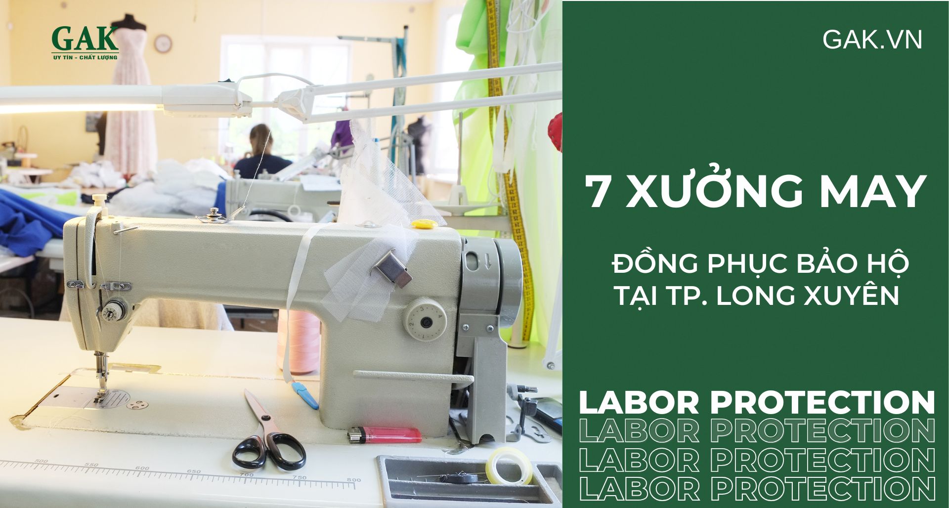 7 Xưởng may đồng phục bảo hộ tại Thành phố Long Xuyên uy tín