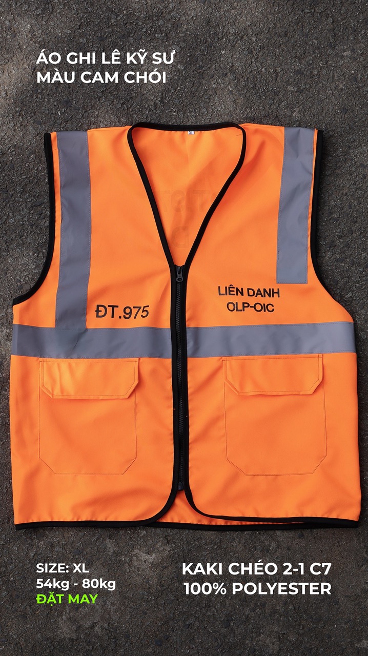 Áo ghi lê kỹ sư ĐT.975 Liên danh OLP-OIC
