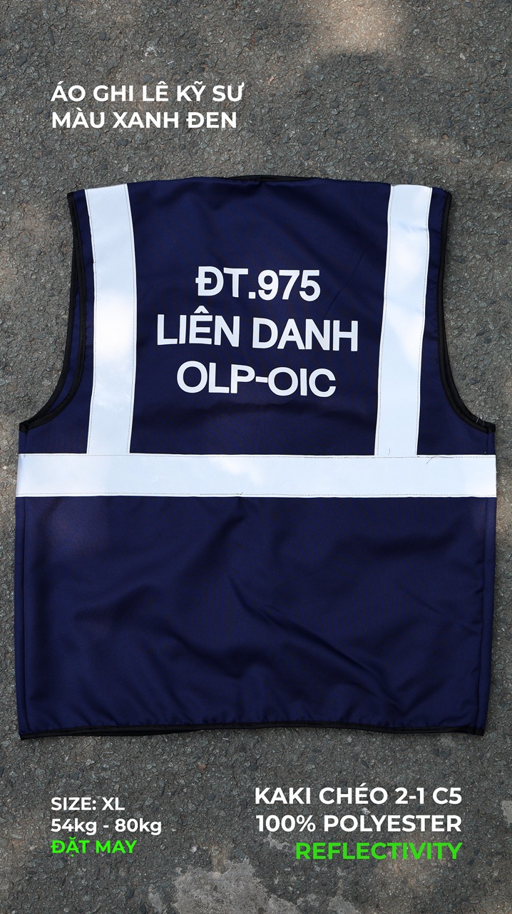 Engineer Safety Vest – DT.975 OLP-OIC Joint Venture