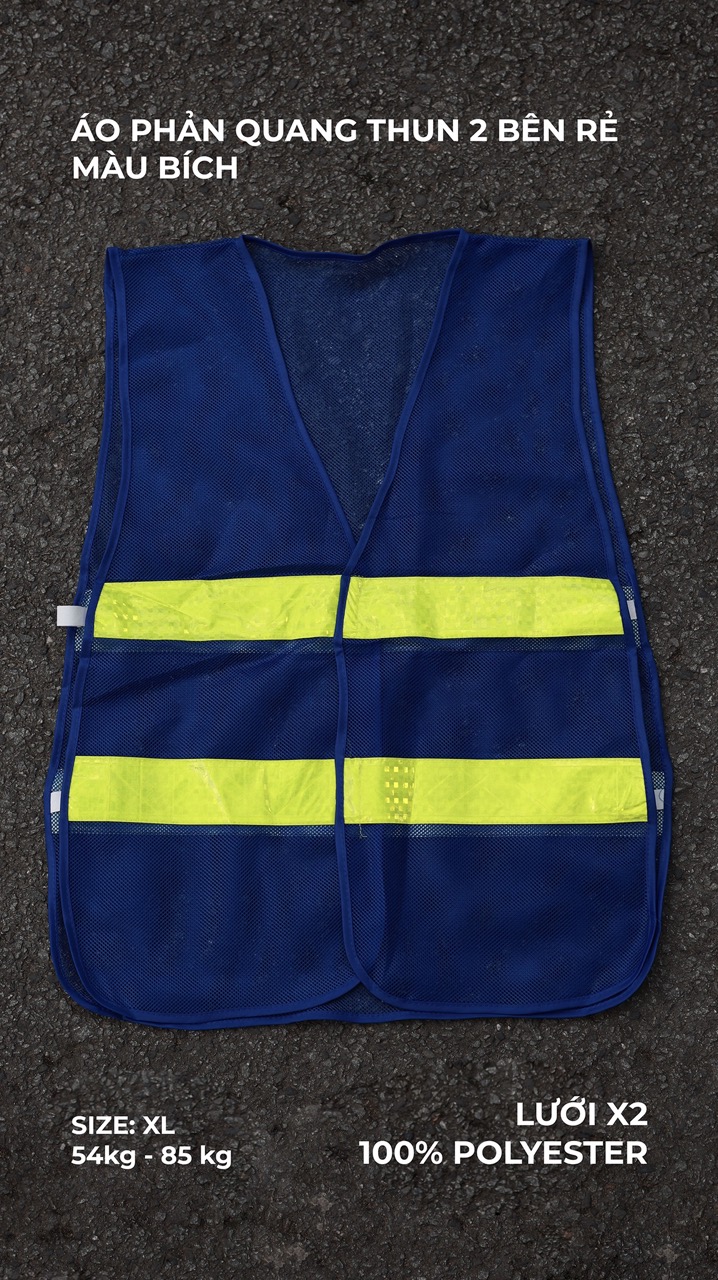 Áo lưới phản quang dành cho công nhân