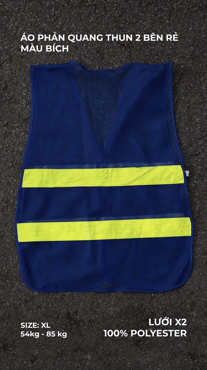 Áo lưới phản quang dành cho công nhân