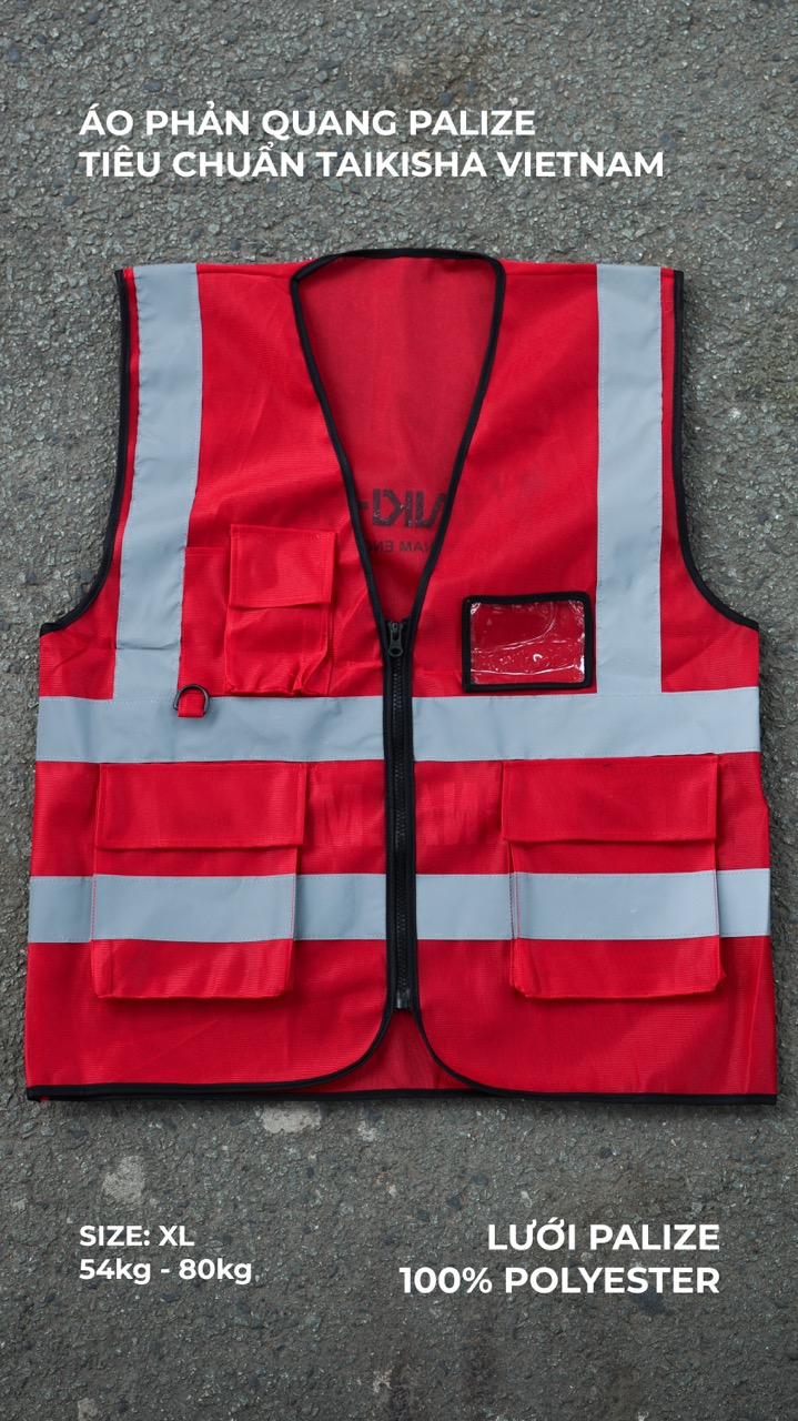 Áo phản quang kỹ sư TAIKISHA Việt Nam
