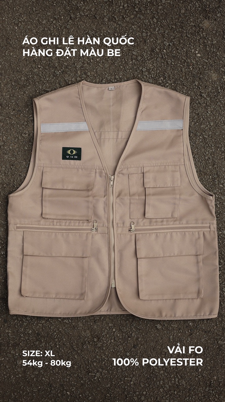 [Xuất khẩu] Mẫu áo ghi lê Hàn Quốc xuất khẩu