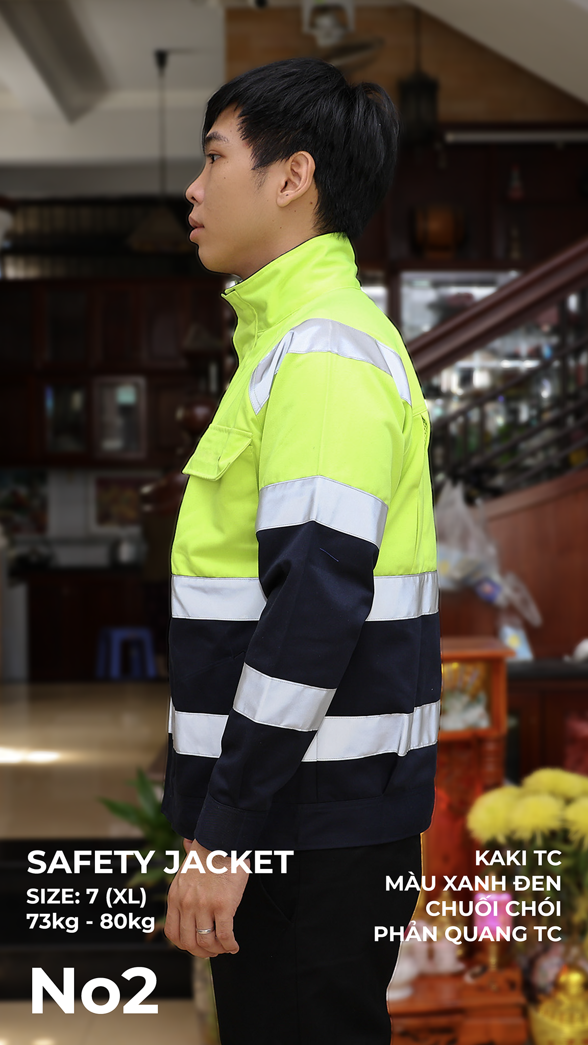 Premium Uniform Safety Jacket – Model No2