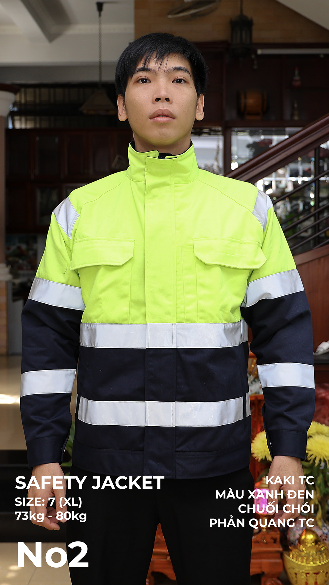 Premium Uniform Safety Jacket – Model No2