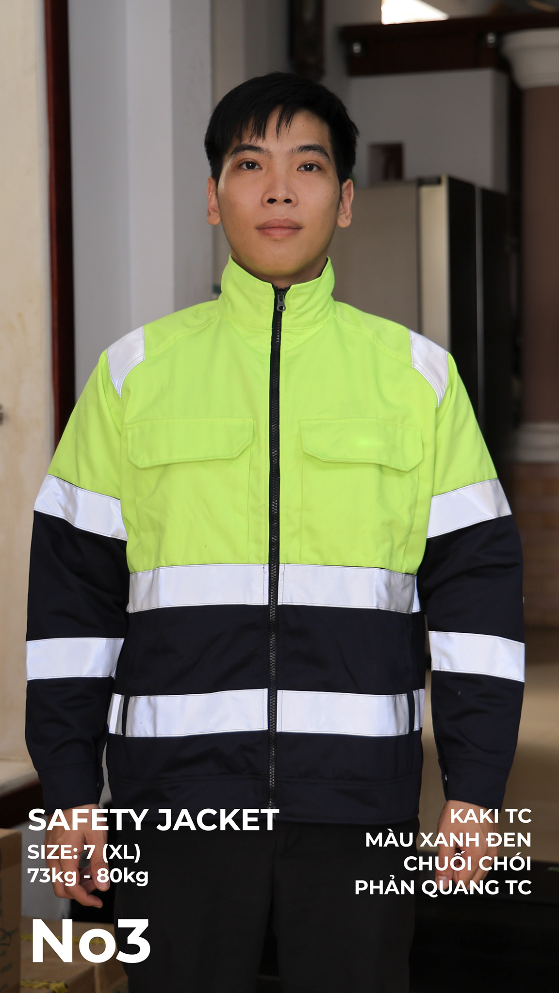 Premium Uniform Safety Jacket – Model No3