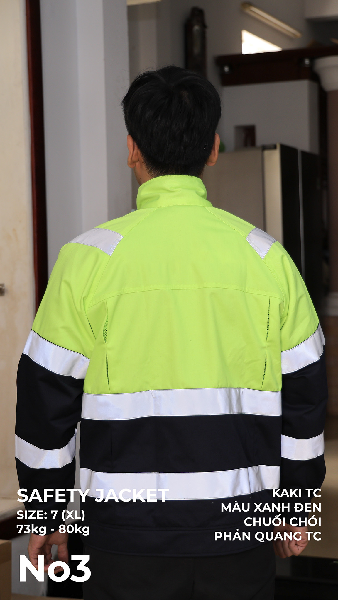 Premium Uniform Safety Jacket – Model No3