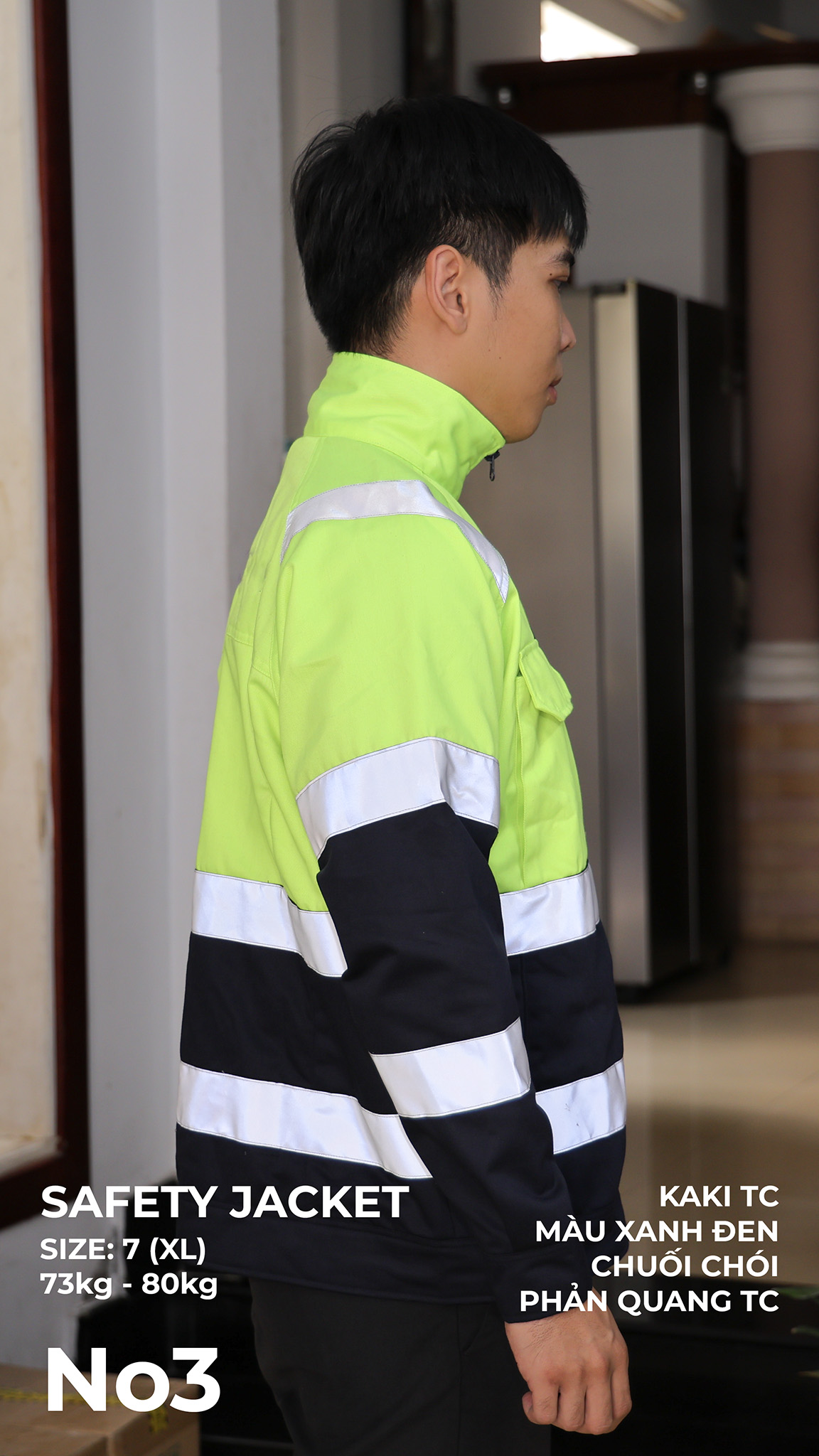 Premium Uniform Safety Jacket – Model No3