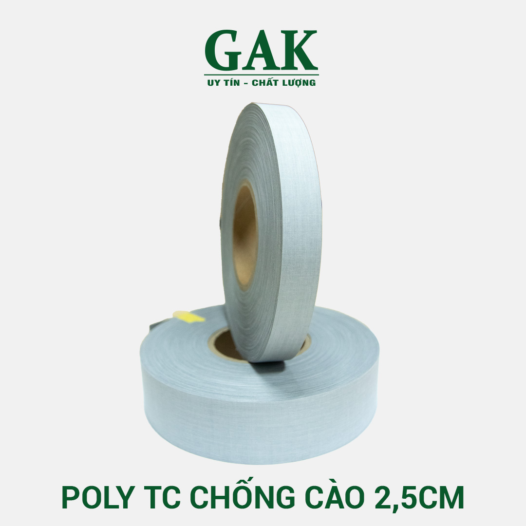 Phản quang Poly TC chống cào 2,5cm x 100m