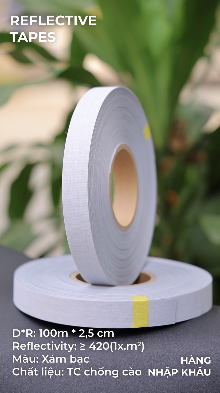 Phản quang Poly TC chống cào 2,5cm x 100m