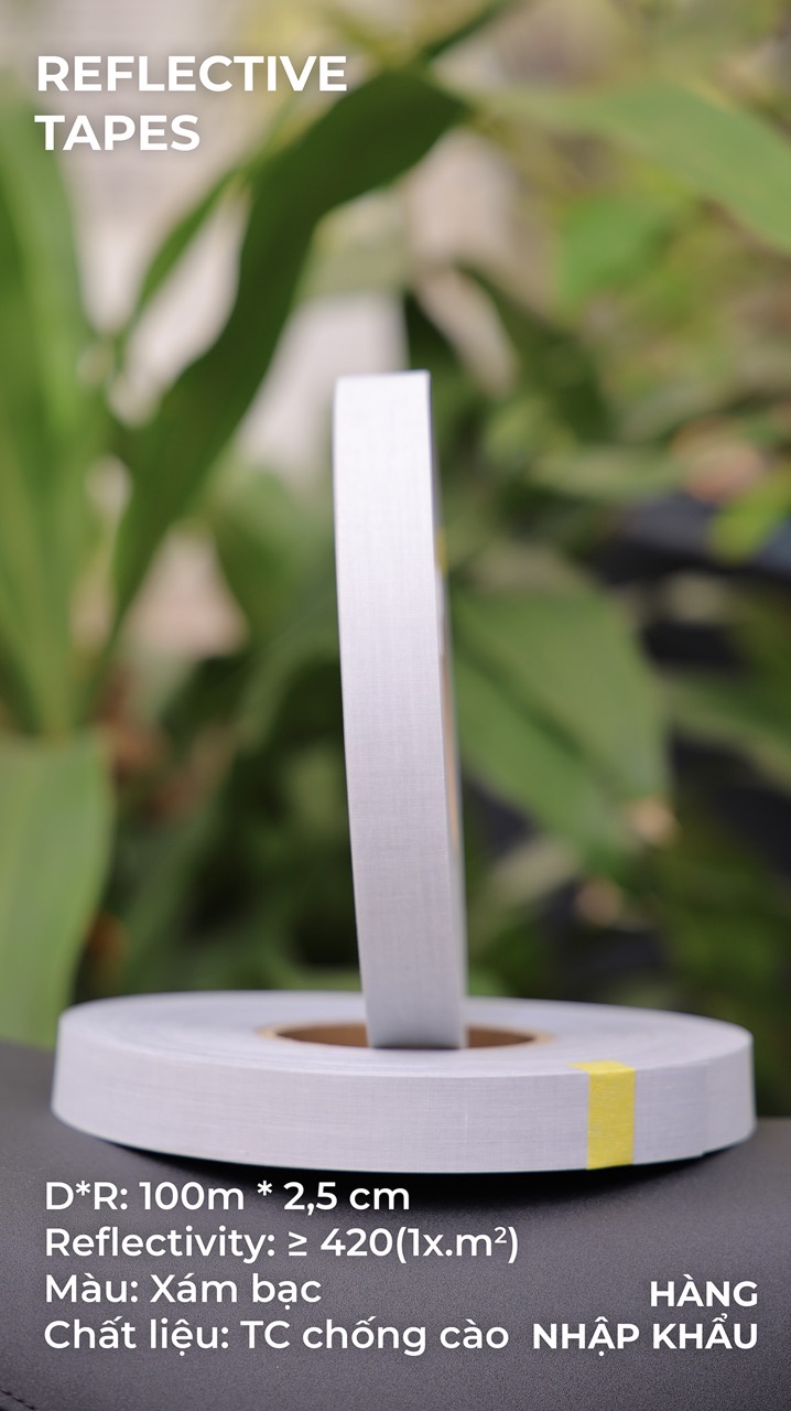 Phản quang Poly TC chống cào 2,5cm x 100m