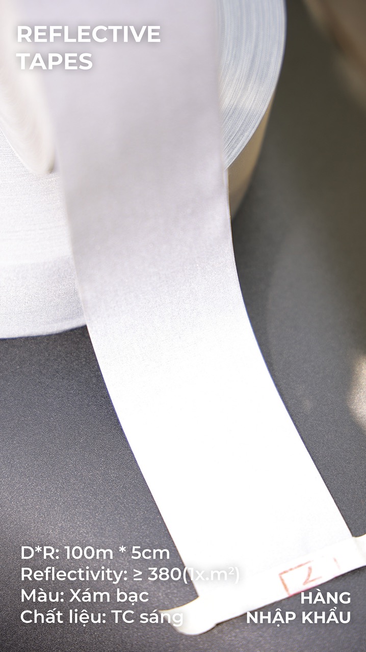 High-Quality Gray Reflective Tape TC 5cm x 100m