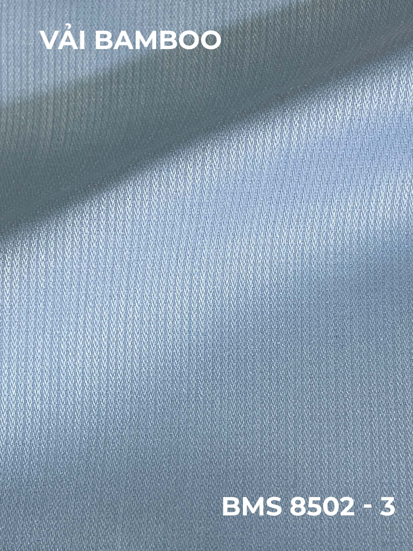 [Vải may áo sơ mi] Vải bamboo BMS 85
