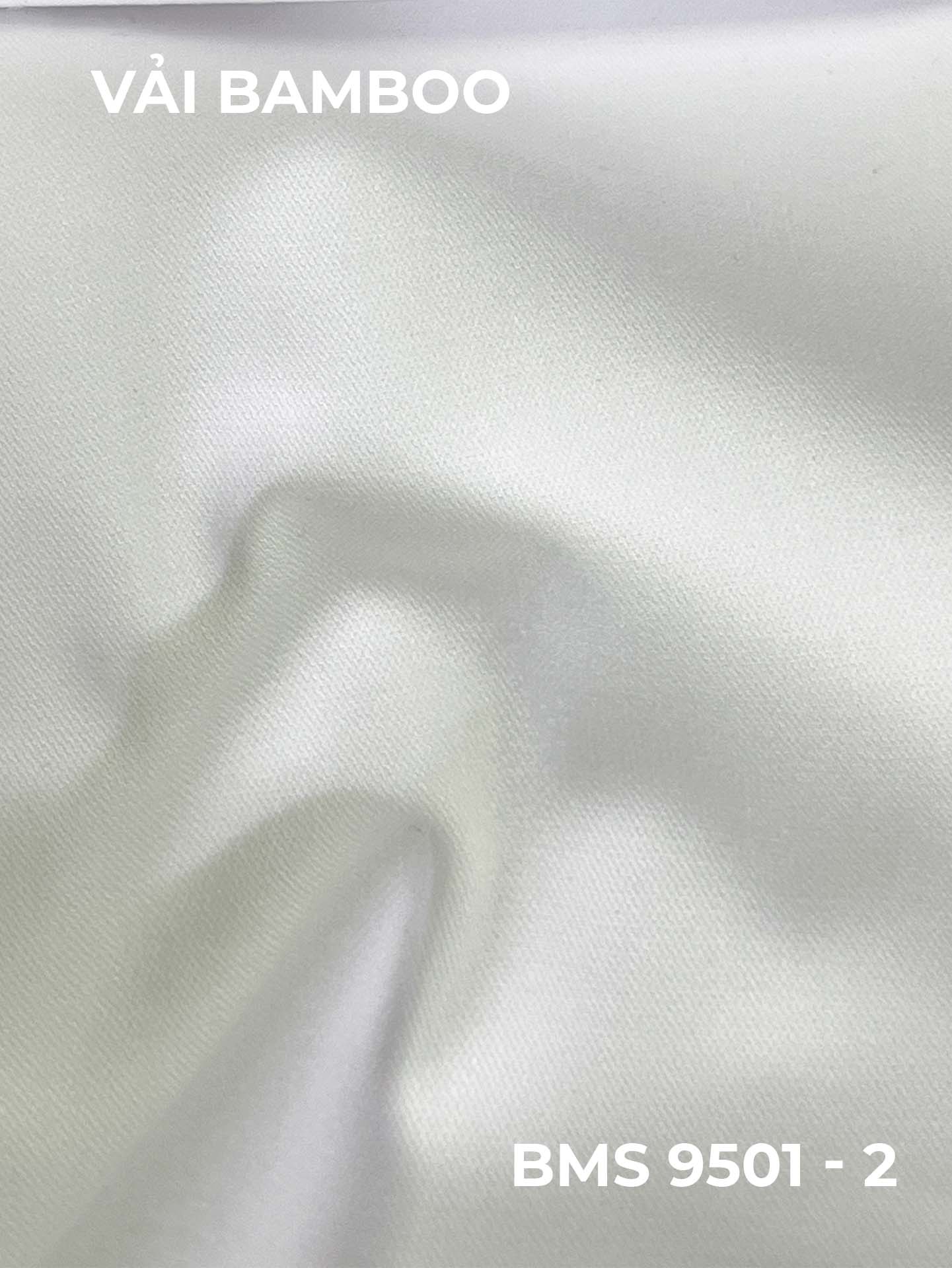 [Vải may áo sơ mi] Vải bamboo co dãn BMS 95