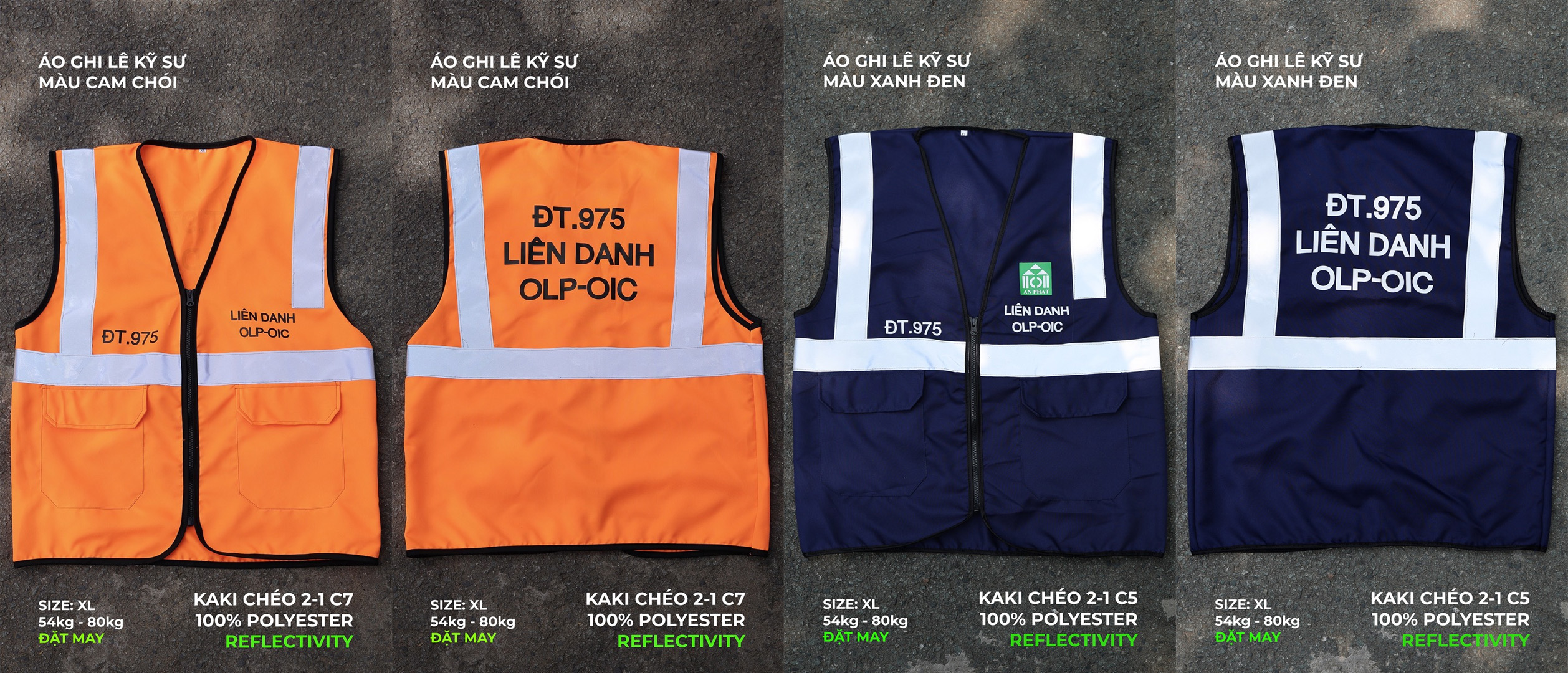 Engineer Safety Vest – DT.975 OLP-OIC Joint Venture