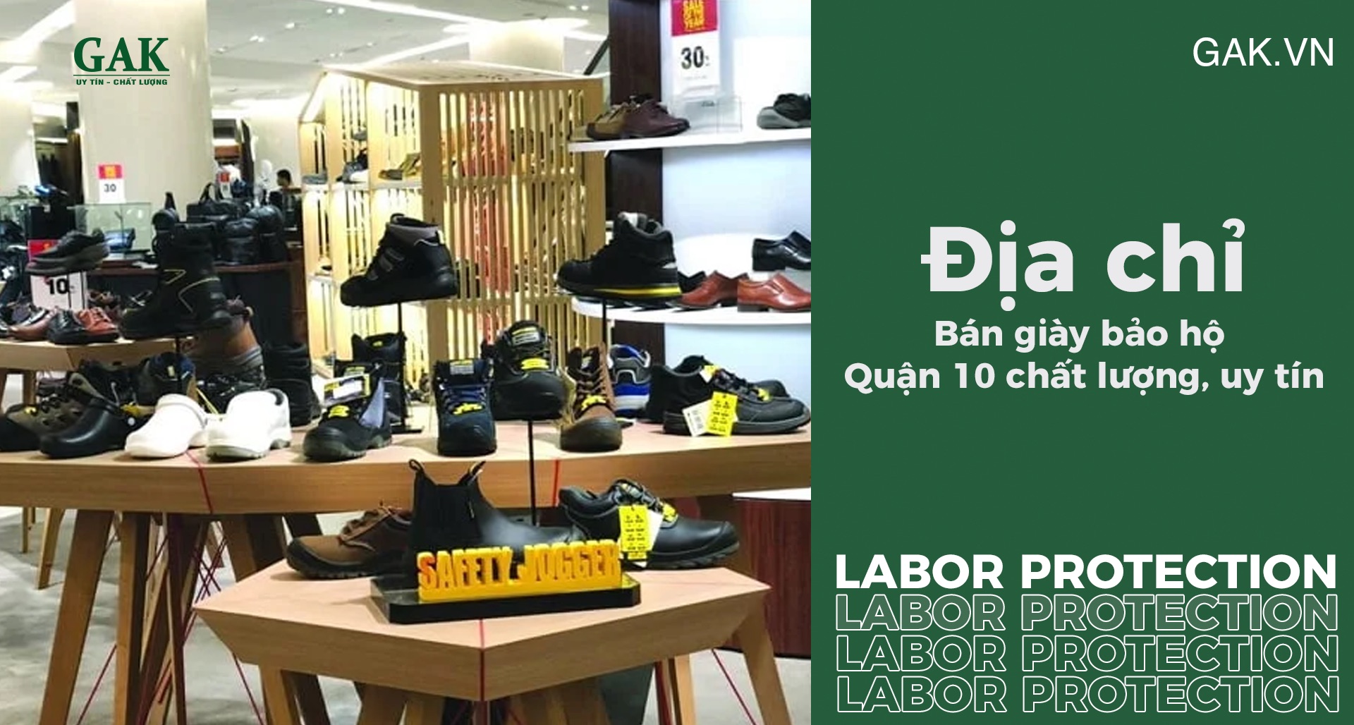 Địa chỉ bán giày bảo hộ quận 10