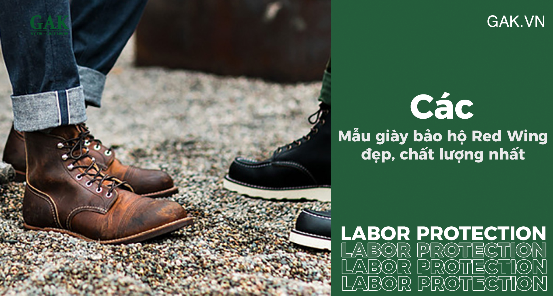 cách mẫu giày bảo hộ Red Wing đẹp, rẻ nhất