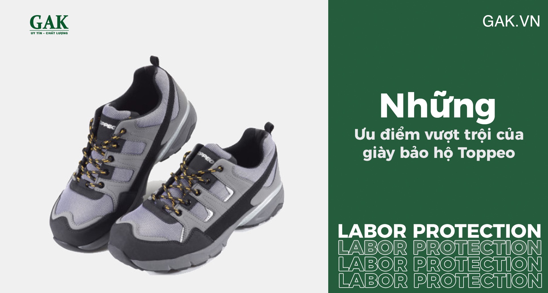 Giày bảo hộ lao động toppeo