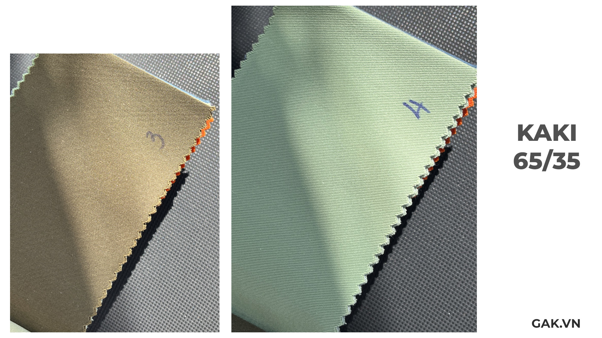 Vải kaki 65/35 là gì?