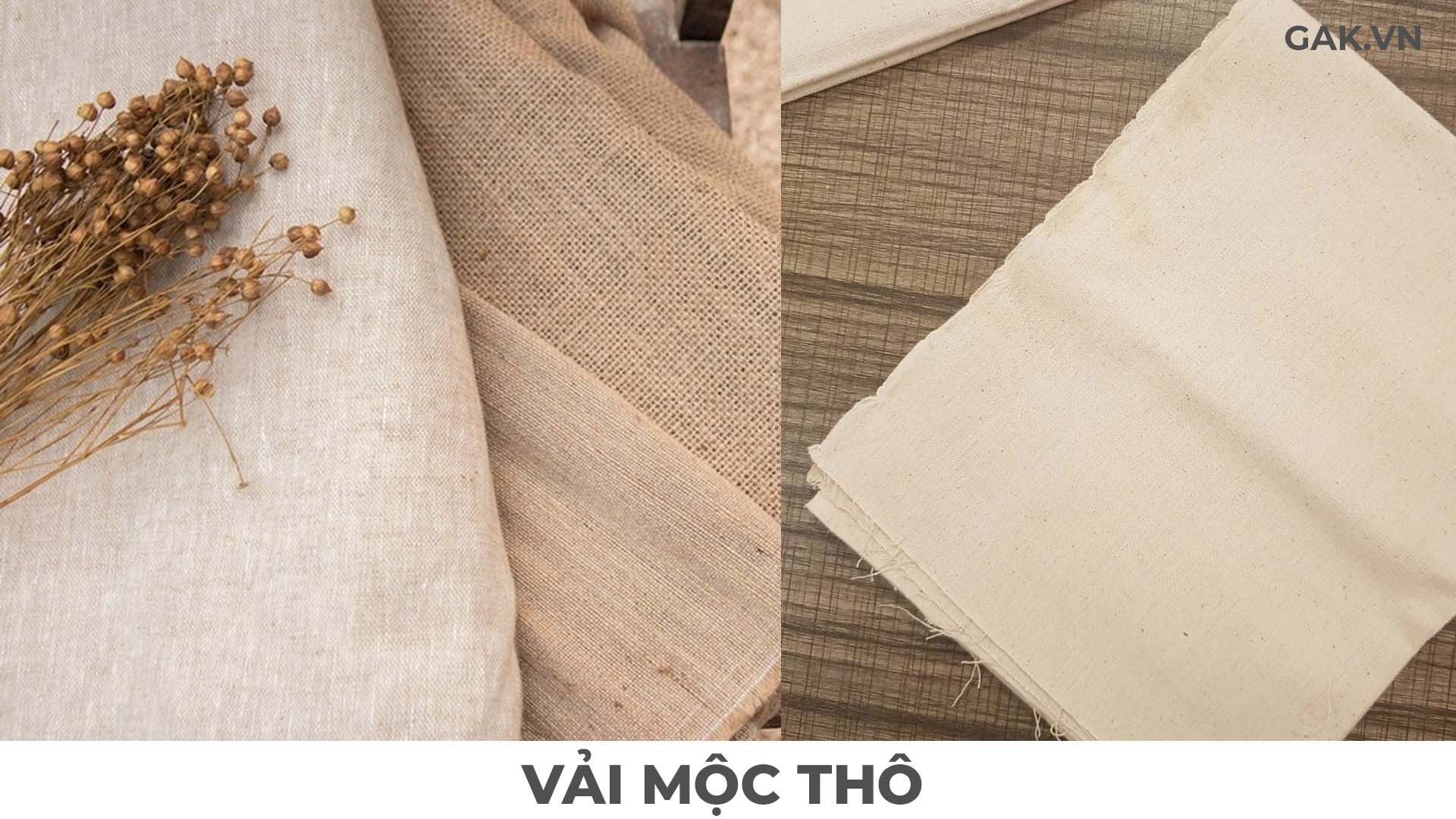 Vải mộc thô là gì?