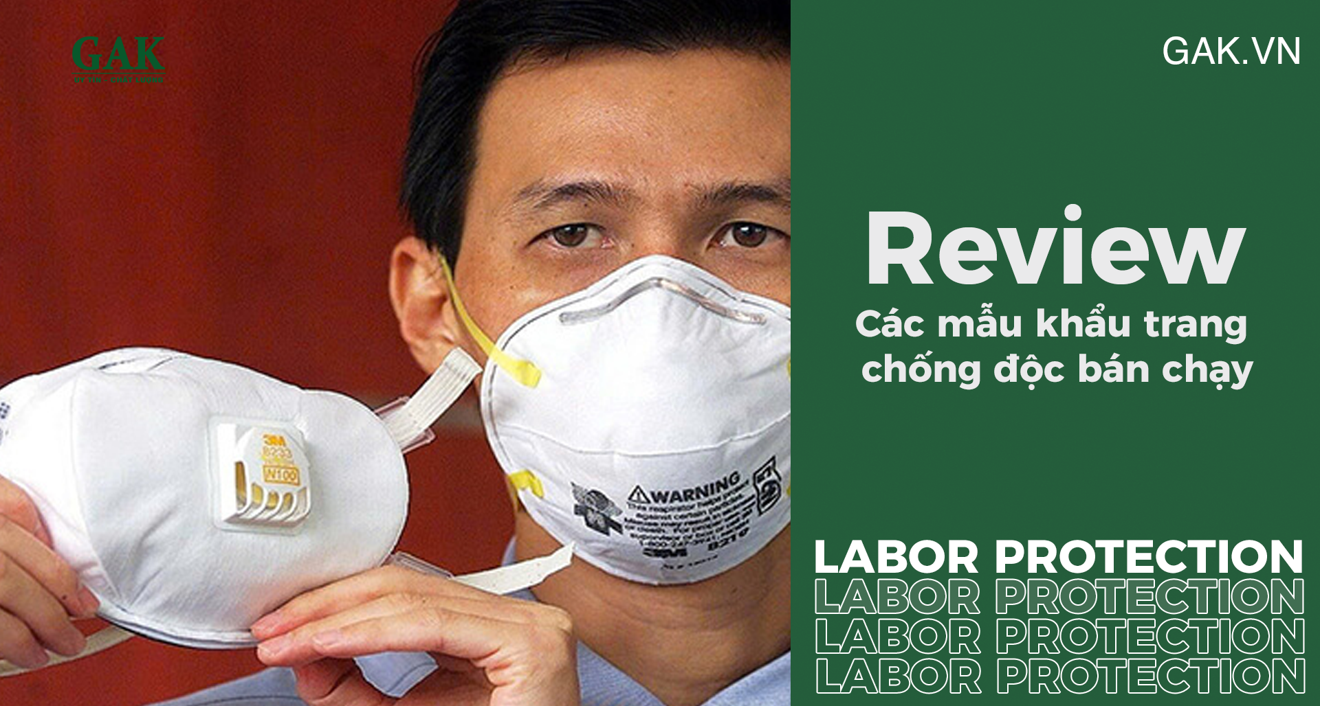 Review các mẫu khẩu trang chống độc bán chạy nhất năm 2024