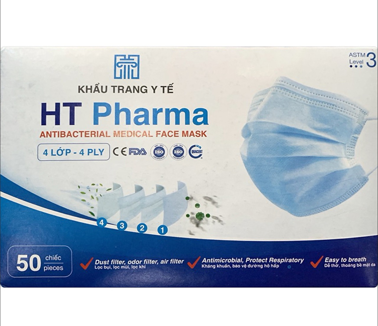 Khẩu trang y tế HT PHARMA