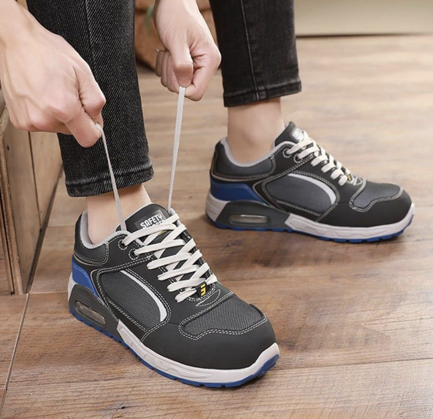 Giày bảo hộ mũi sắt thấp cổ Jogger Raptor