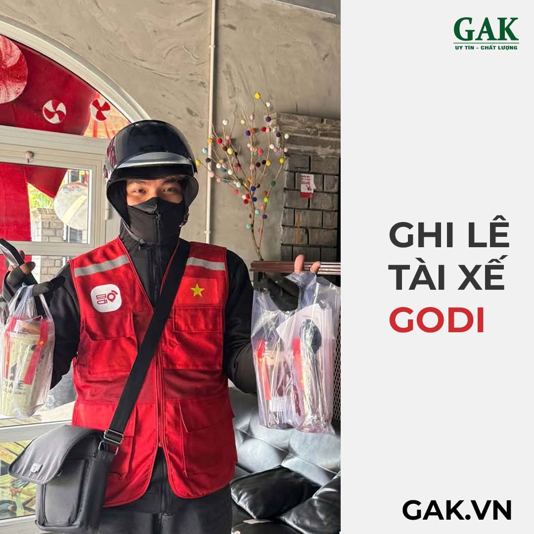 Quy trình triển khai dự án áo ghi lê tài xế Godi
