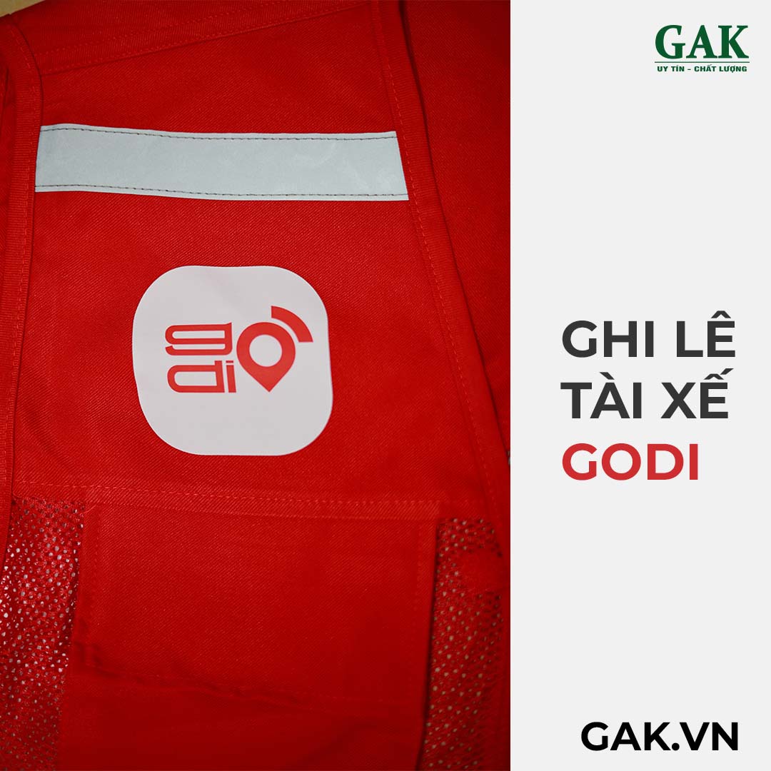 áo ghi lê tài xế Godi